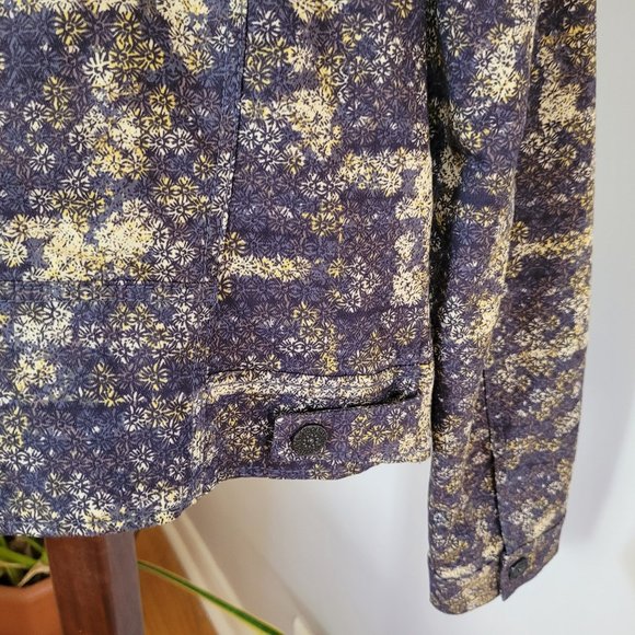 Sandwich Steel Blue and Cream Abstract Print Jacket EU 36/US 6 - Picture 12 of 16